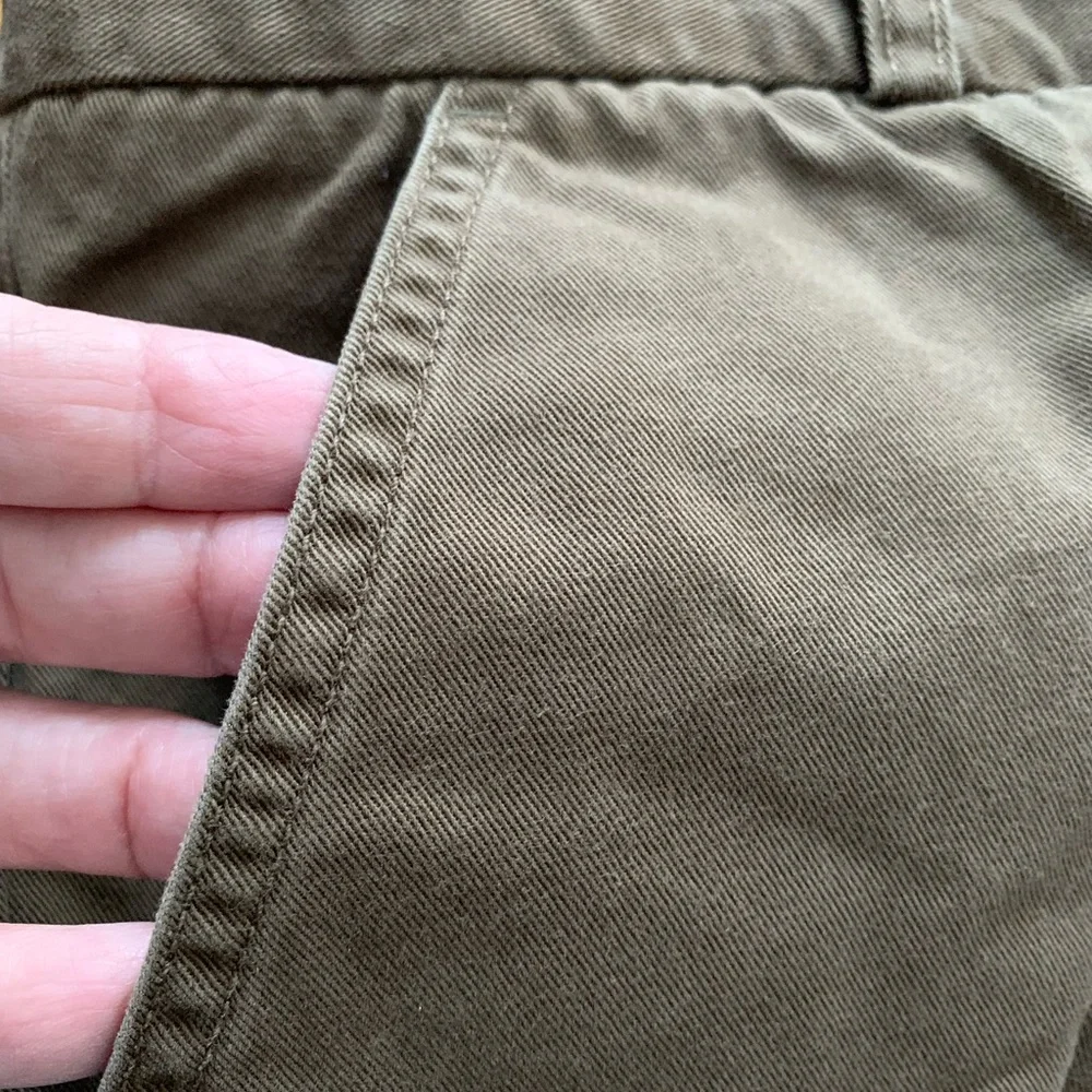 J CREW Women’s Bronze Brown Wash Jean Low Fit Chino Shorts Size: 2